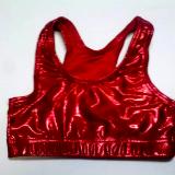 Mystique Red Razorback Sports Bra